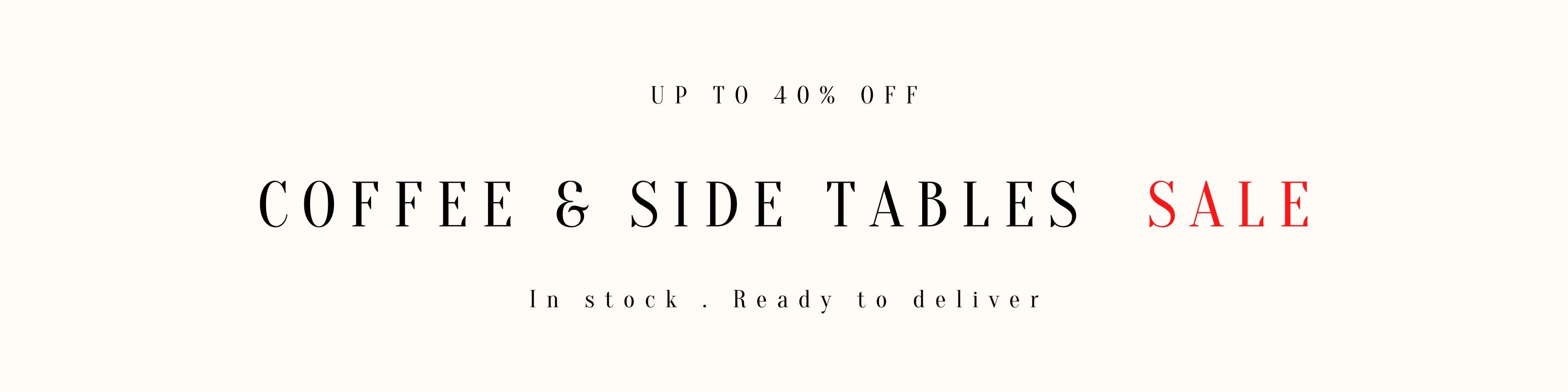 COFFEE TABLE SALE SINGAPORE ~ UP TO 50% OFF