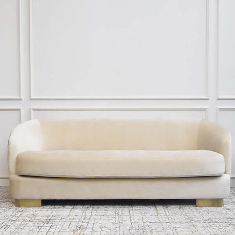 Modern Sofa - Rever Curved Sofa, 3-seater