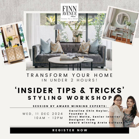 Ticket to Styling Workshop, "TRANSFORM Your HOME in Under 2 Hours!"